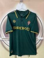2026-27 Gijón Away Green Soccer Jersey AAA