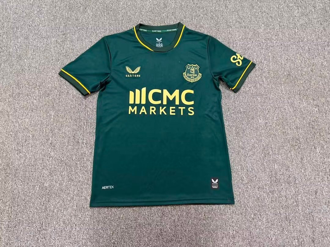 242a27e8 2026-2027 Everton Third Away Green Soccer Jersey AAA - Image 1