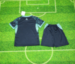 2026-2027  Olympique de Marseille Away Blue kids/youth  Soccer uniform - Image 2