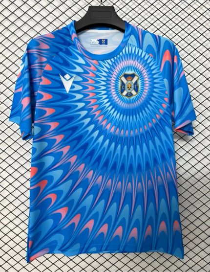 26-27 Pre-Match CD Tenerife Blue Thailand Soccer Jersey AAA