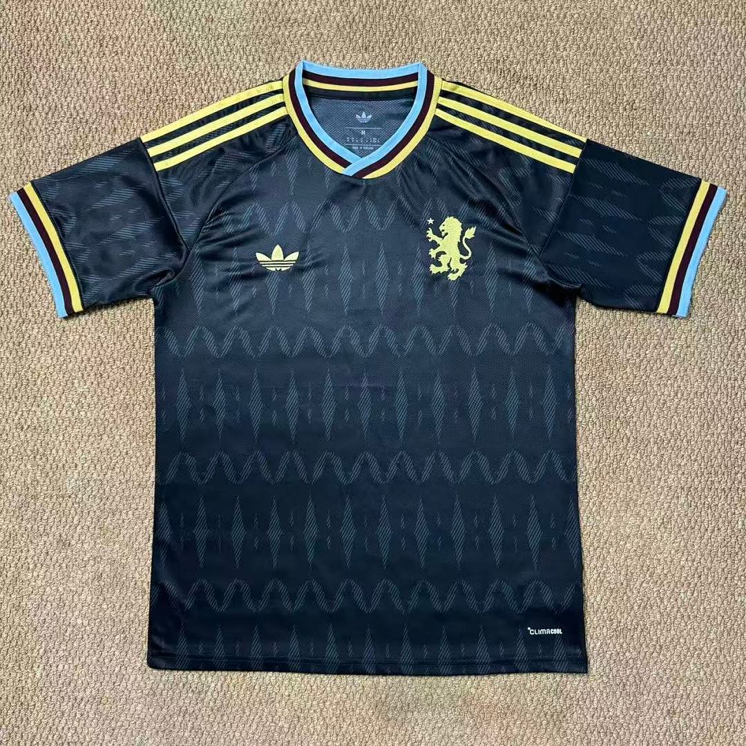 358bbbe4 2026-2027 Aston Villa 2nd Away Black Soccer Jersey AAA - Image 1
