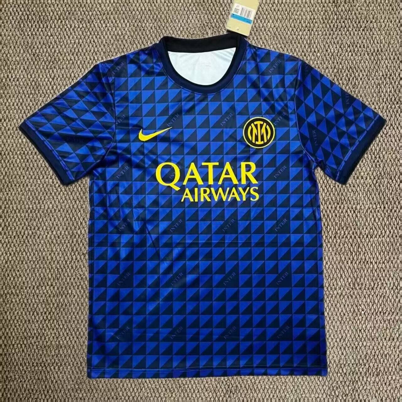 3922d17a 2026-2027 Inter Milan Special Edition Black Blue Soccer Jersey AAA - Image 1