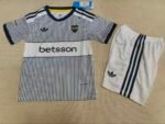 2026-2027  Boca Junior Away White kids/youth  Soccer uniform
