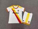 2026-2027 Lens Third Away White  Yellow kids/youth  Soccer uniform