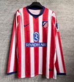 2026-2027 Atletico Madrid Home Red Long sleeves Soccer Jersey AAA