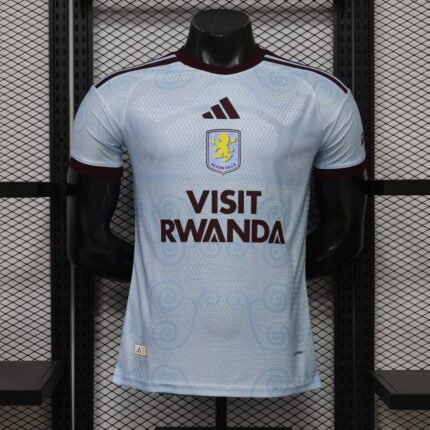 Player version 2026-2027 Aston Villa Away Light Blue Soccer Jersey AAA