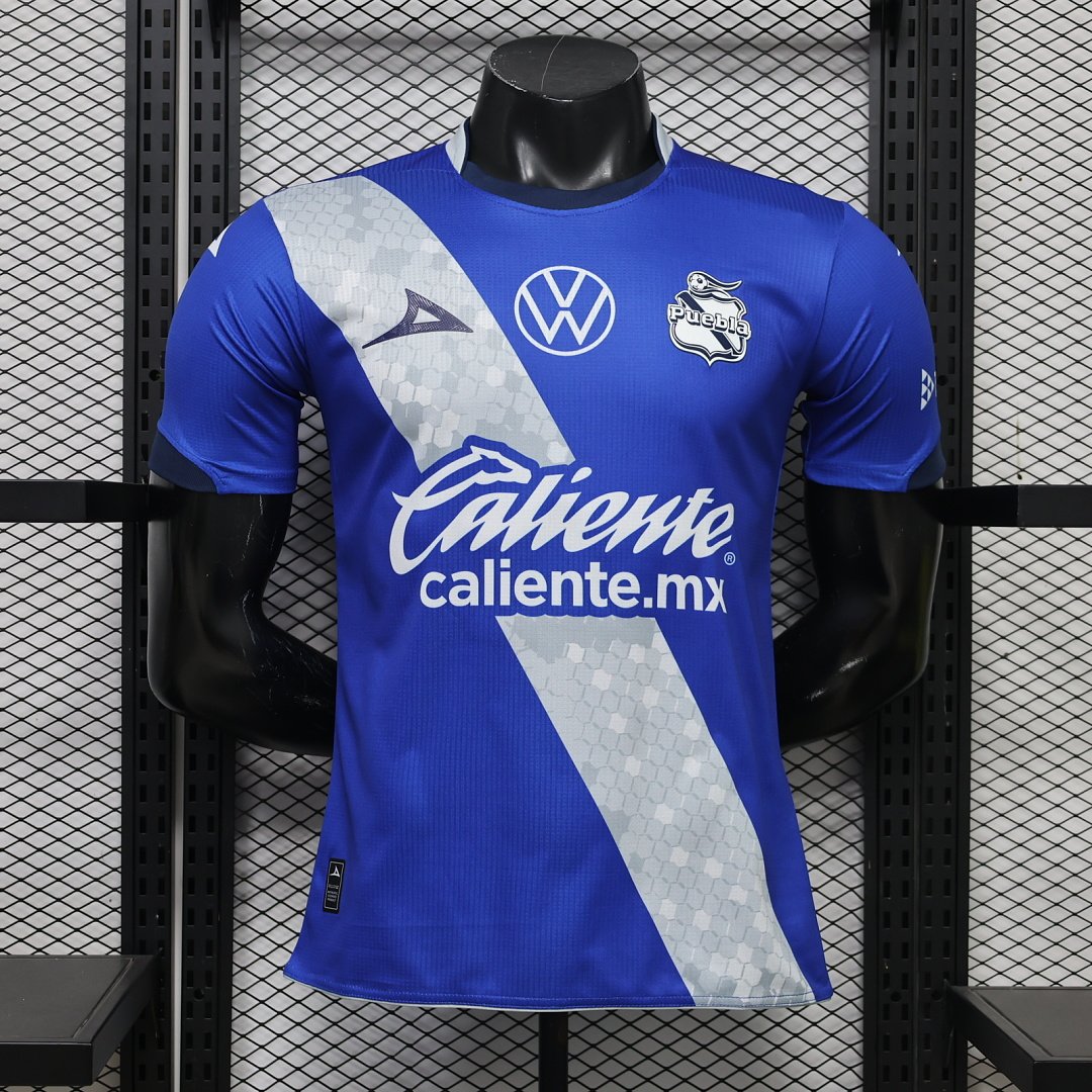 412c258d Player version 2026-27 Puebla Away Blue Soccer Jersey AAA - Image 1