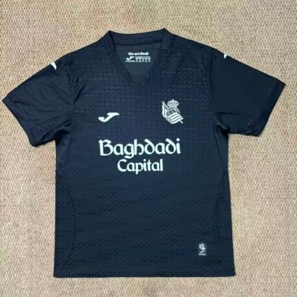 2026-27 Real Sociedad Away Black Soccer Jersey AAA