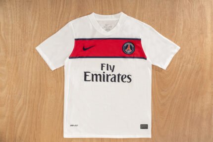 Retro version  11-12 Paris Saint-Germain Away White Soccer Jersey AAA