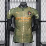 Player version 2026-2027 Manchester City 3rd Away Green Soccer Jersey AAA