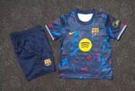 2026-27 Barcelona Dark Blue kids/youth Soccer uniform