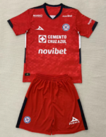 2025-26 Cruz Azul Goalkeeper Red Soccer Uniform