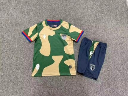 2026-2027 Stoke City Away Green kids/youth  Soccer uniform