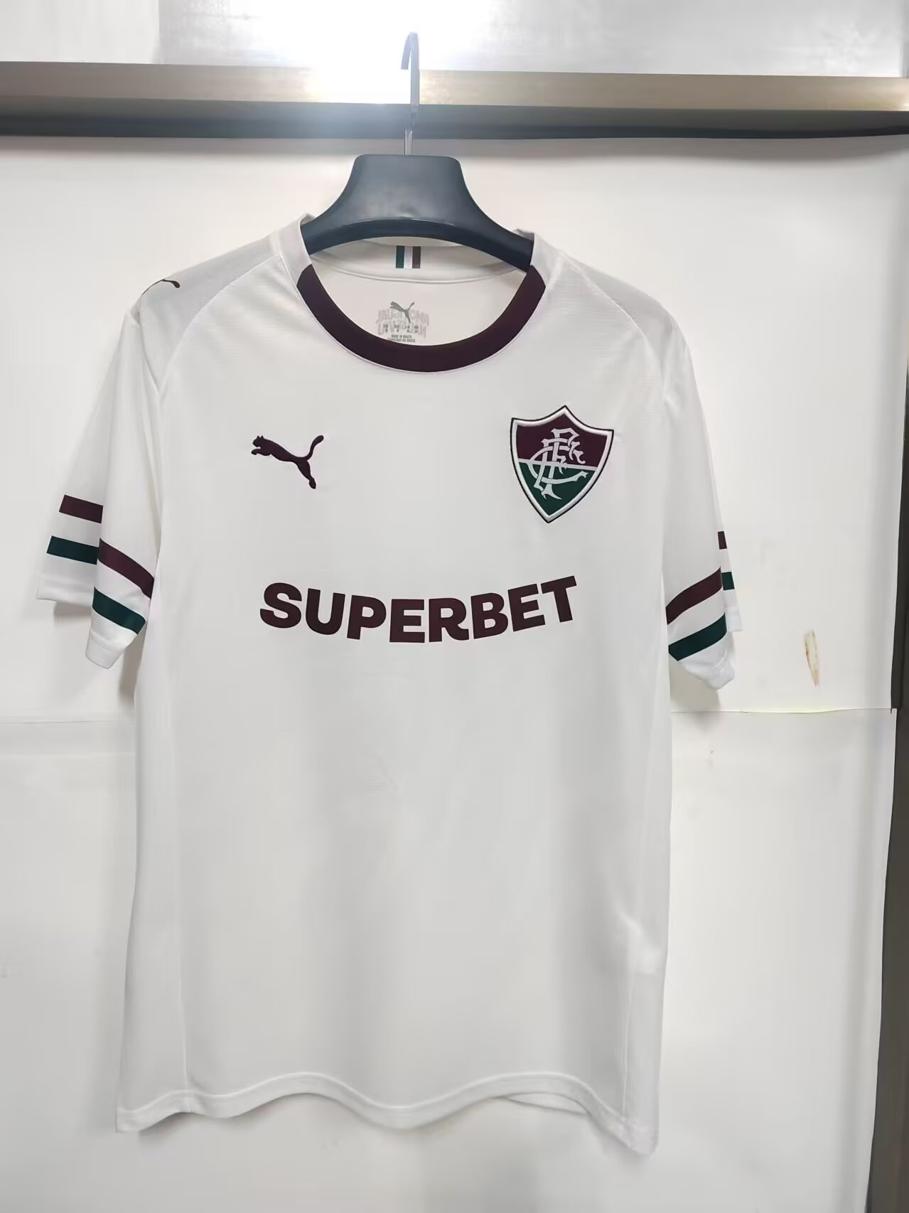 54cdb3ce 2026-27 Fluminense Away White Soccer Jersey AAA - Image 1