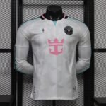 Player version 26-27 Inter Miami 2nd Away White Long-sleeved Soccer Jersey AAA
