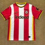 (S-4XL) 26-27 Brentford Home Red White Soccer Jersey AAA