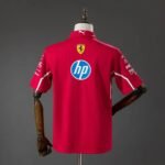 （S-5xl)2026-2027 F1 Ferrari Red Racing Polo Suit - Image 2