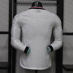 Player version 26-27 Inter Miami 2nd Away White Long-sleeved Soccer Jersey AAA - Image 2