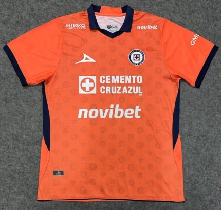 2026-27 Cruz Azul Goalkeeper Orange Soccer Jersey AAA