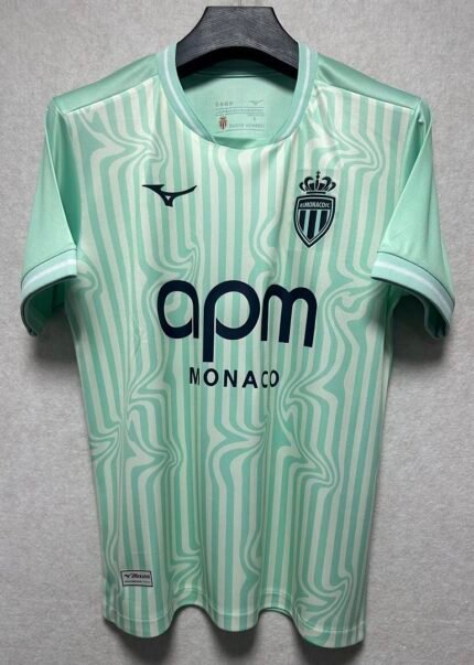 2026-27  AS Monaco Third   Away Green  Soccer Jersey AAA