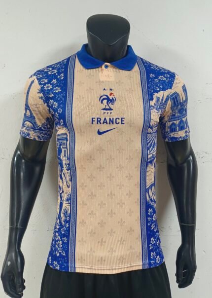 Player Version  2026-2027 France Blue Soccer Jersey AAA