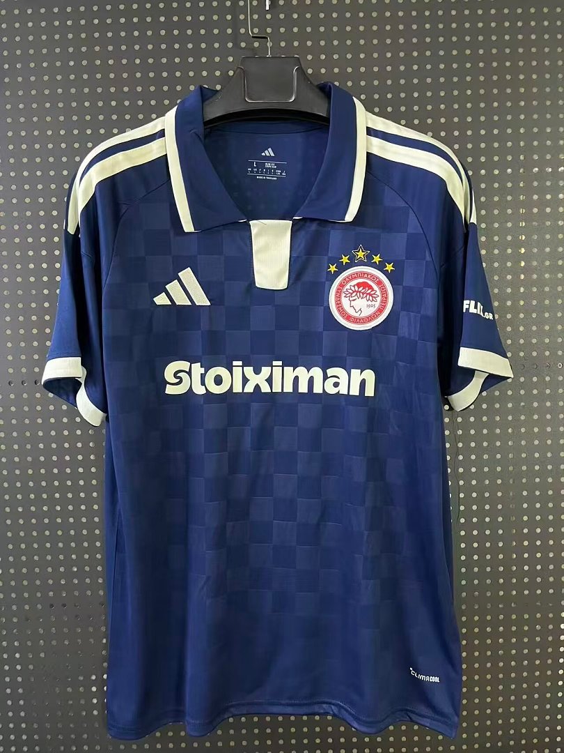 85122f61 2026-27 Olympiacos Third Away Blue Soccer Jersey AAA - Image 1