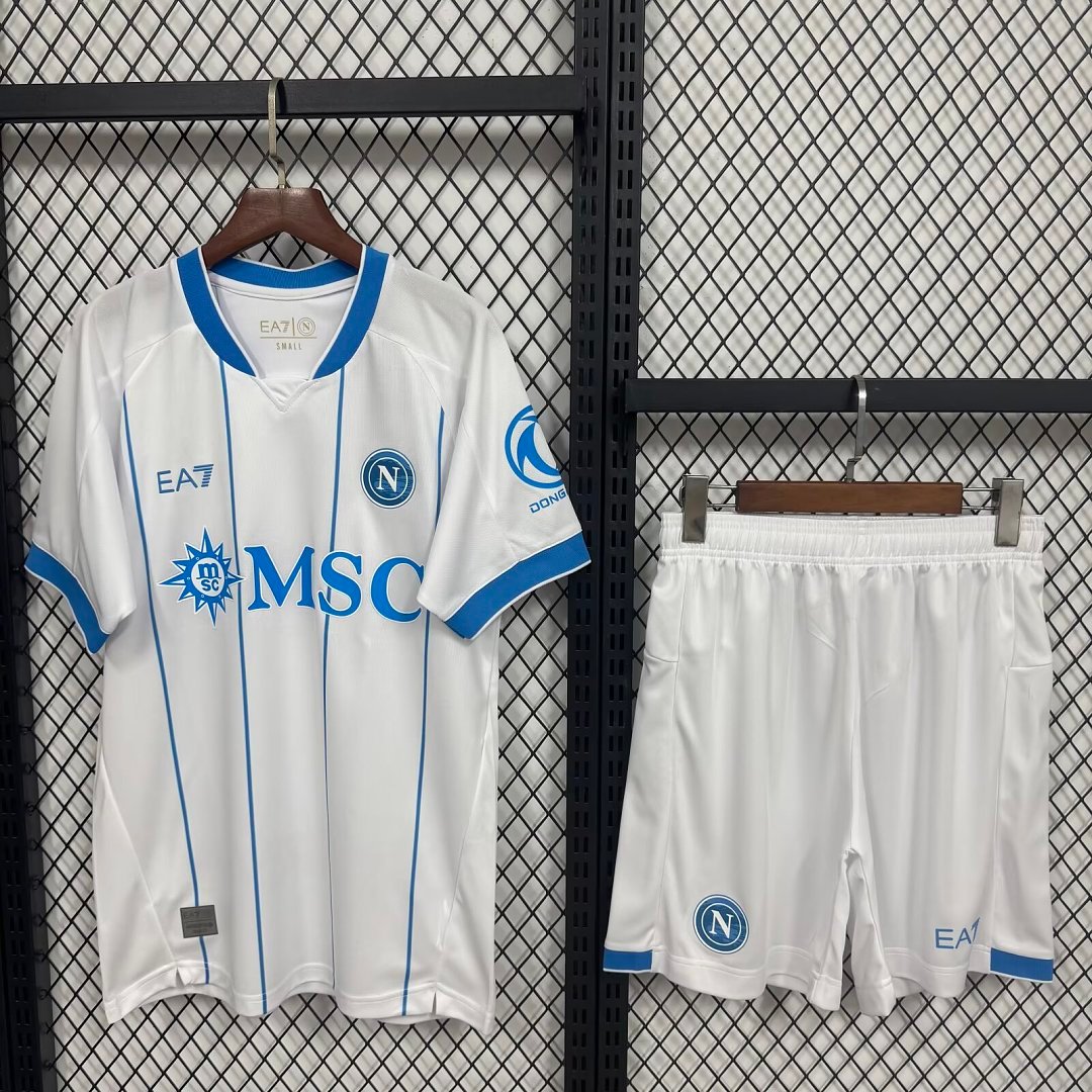 9446fef3 2026-2027 Napoli Away White Soccer Uniform - Image 1