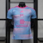 Player version 26-27 Fulham 2nd Away Pink Soccer Jersey AAA