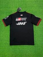 （S-5xl)2026-2027 F1 HAAZ Black  Racing Suit - Image 2