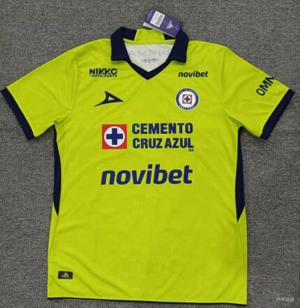 2026-27 Cruz Azul Goalkeeper Fluorescent Green Soccer Jersey AAA