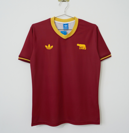 Retro version 100 anniversary  Roma Red Soccer Jersey AAA