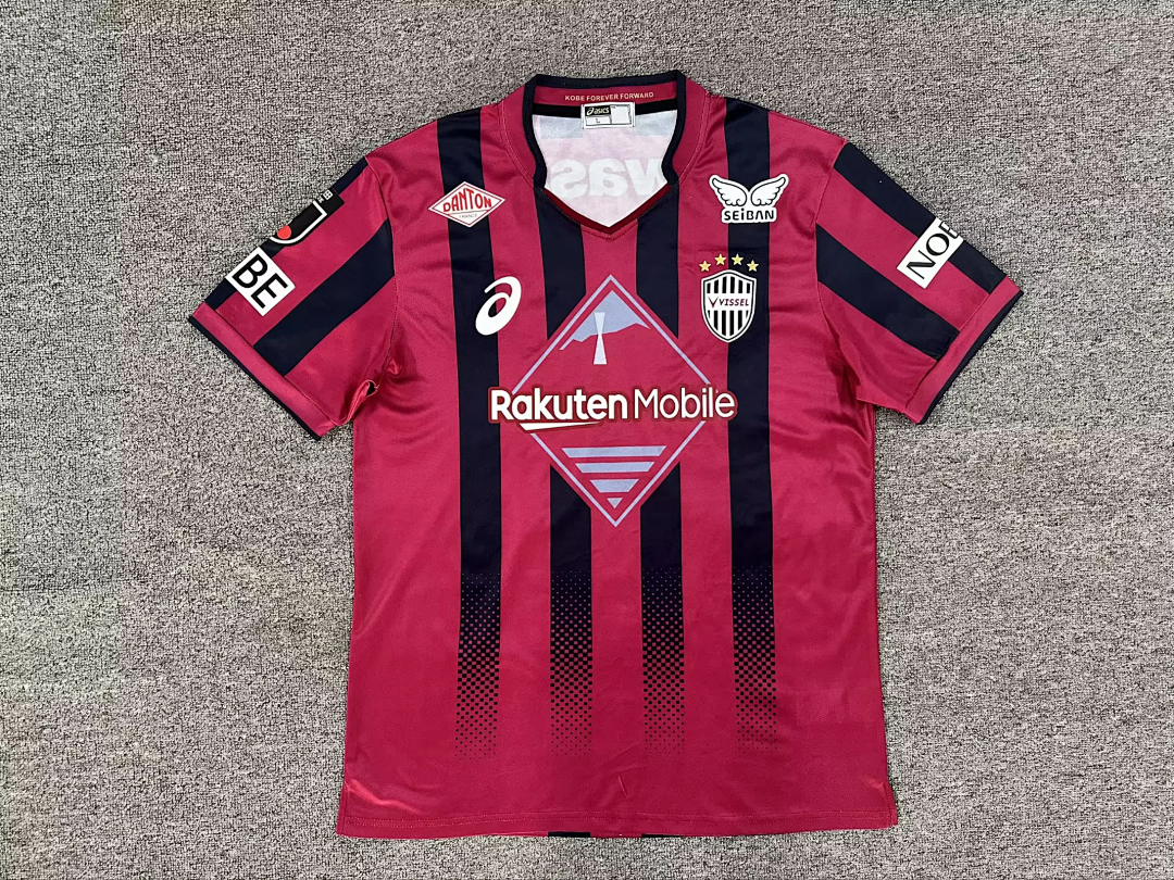 b7635a34 2026-27 Vissel Kobe Home Red Soccer Jersey AAA - Image 1