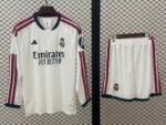 2026-27 Real Madrid Home White Long Sleeve  Soccer uniform