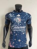 Player Version  26-27 Club America Third Away Blue  Soccer Jersey AAA