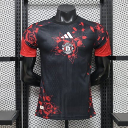 Player version 26-27 Special  Manchester United Black Red Soccer Jersey AAA