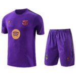 2026-27 Barcelona Purple Soccer Uniform