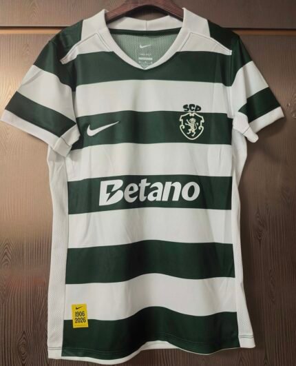 2026-27 Sporting Lisbon Home Green White Women Soccer Jersey AAA