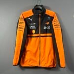 McLaren 2026 F1 Orange And Black Windbreaker  Jacket