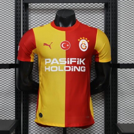 Player Version 26-27 Galatasaray Home Red Yellow Soccer Jersey