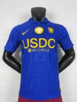 with logo Player Version 26-27 Chelsea Home Blue Soccer Jersey AAA