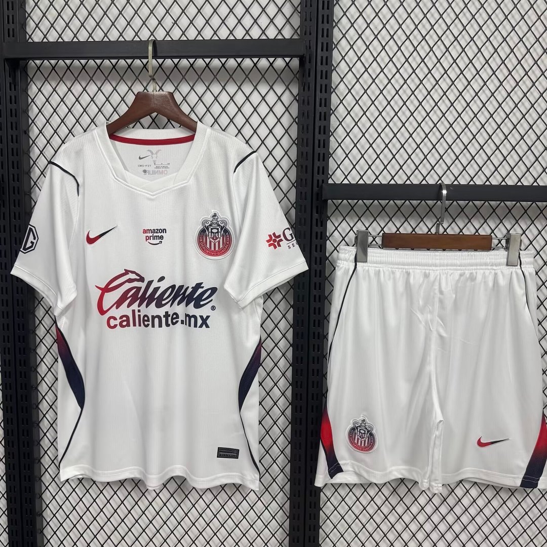 d2edabd2 2026-2027 Chivas Away White Soccer Uniform - Image 1
