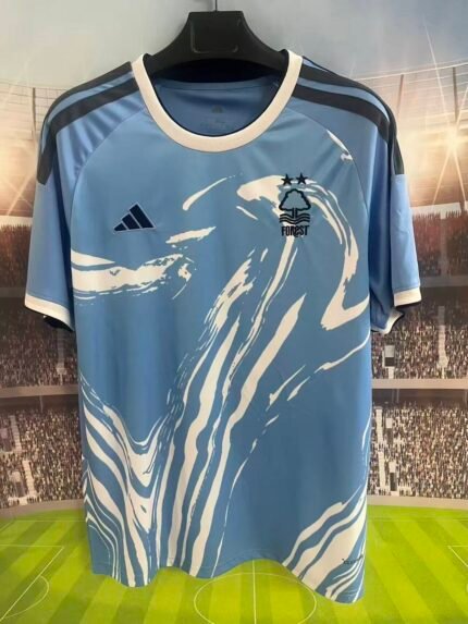 2026-2027 Nottingham Forest  Third Away Blue Soccer Jersey AAA