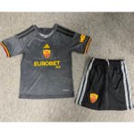 2026-2027 Roma Third Away Grey kids/youth  Soccer uniform
