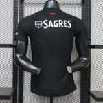 Player Version 26-27 Benfica 2nd Away Black Soccer Jersey AAA - Image 2