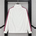 26-27 Real Madrid White Windbreaker  Soccer Jacket - Image 2