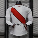 Player  Version 2026-2027 River Plate Home White Long sleeves Soccer Jersey AAA - Image 2