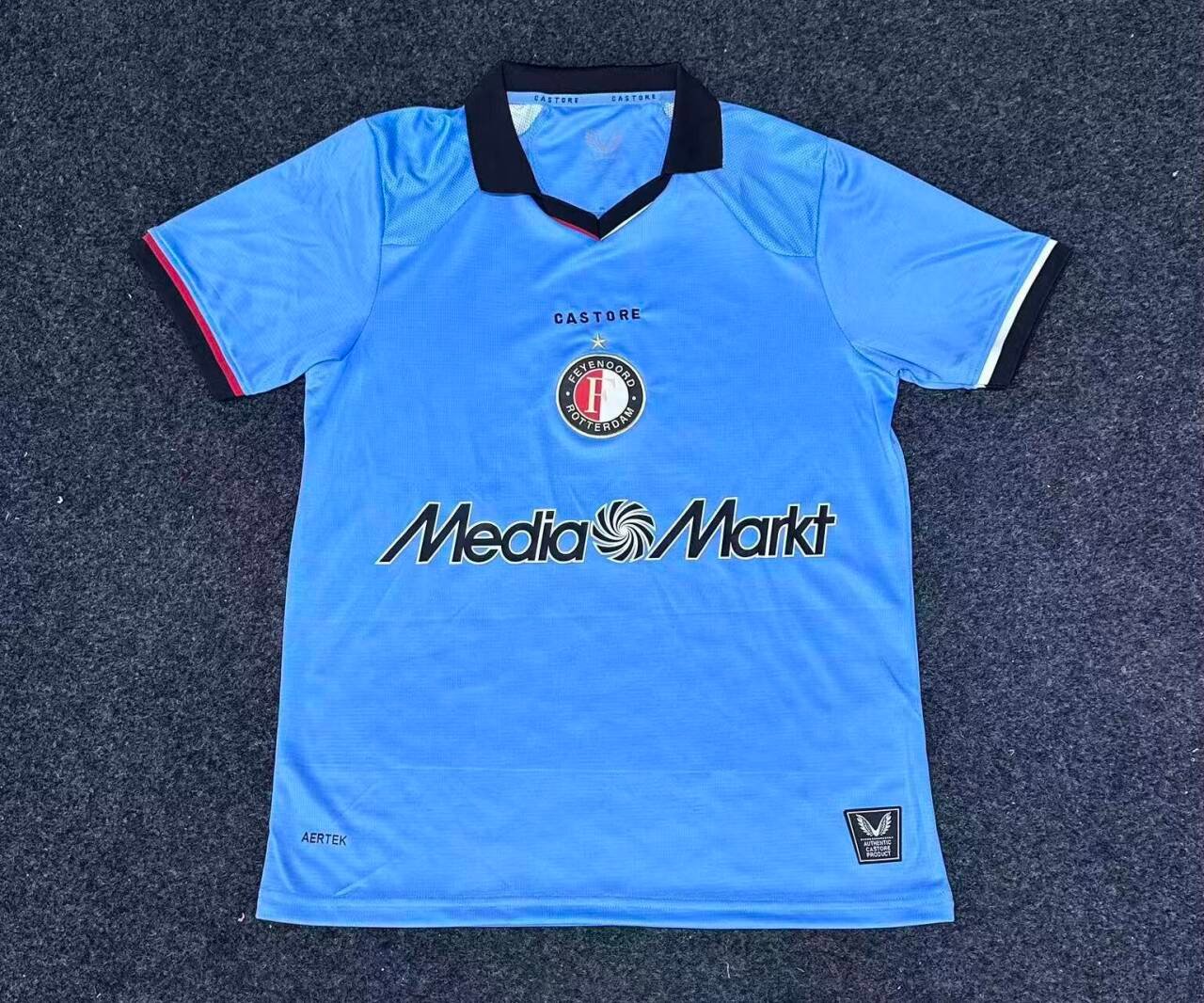 f1b72504 2026-2027 Feyenoord Away Blue Soccer Jersey AAA - Image 1