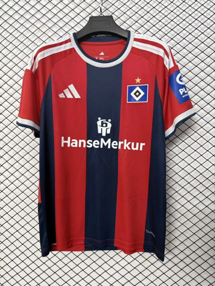 2026-2027 Hamburger  Third Away Red Soccer Jersey AAA