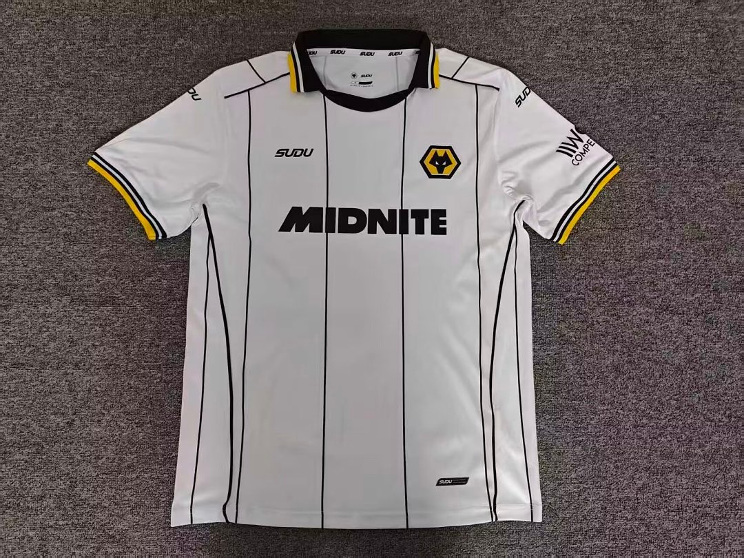 f29a30c2 2026-2027 Wolverhampton Wanderers Away White Soccer Jersey AAA - Image 1