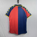 Retro Version 1999-2000 Genoa Home Red Blue Soccer Jersey AAA - Image 2